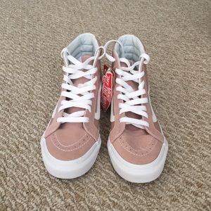 Super cute pink high top Vans